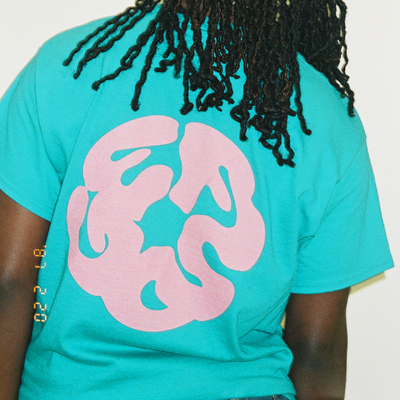 Michael Kiwanuka - FUDGE Teal Logo T-Shirt