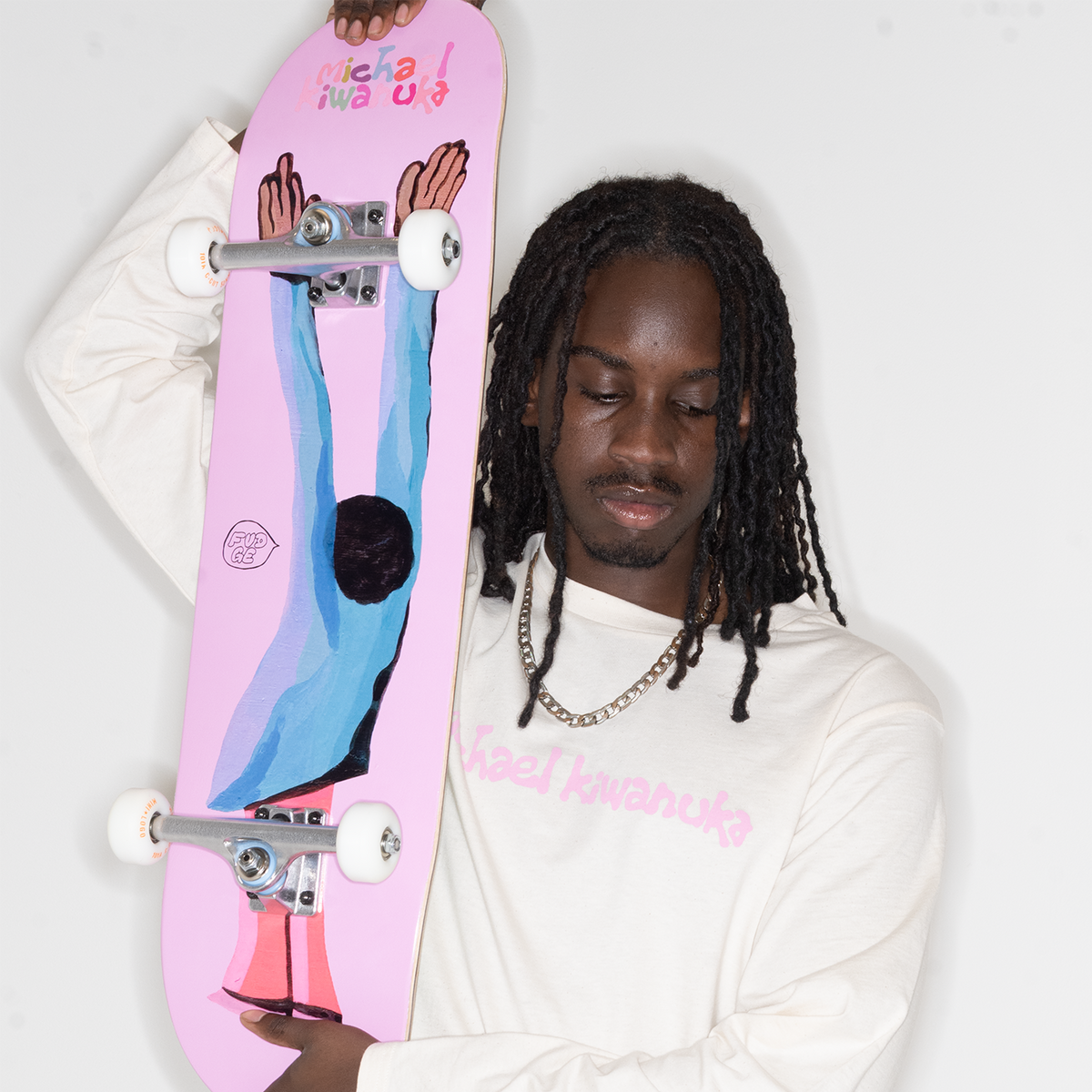 Michael Kiwanuka - FUDGE Hands Up Skateboard