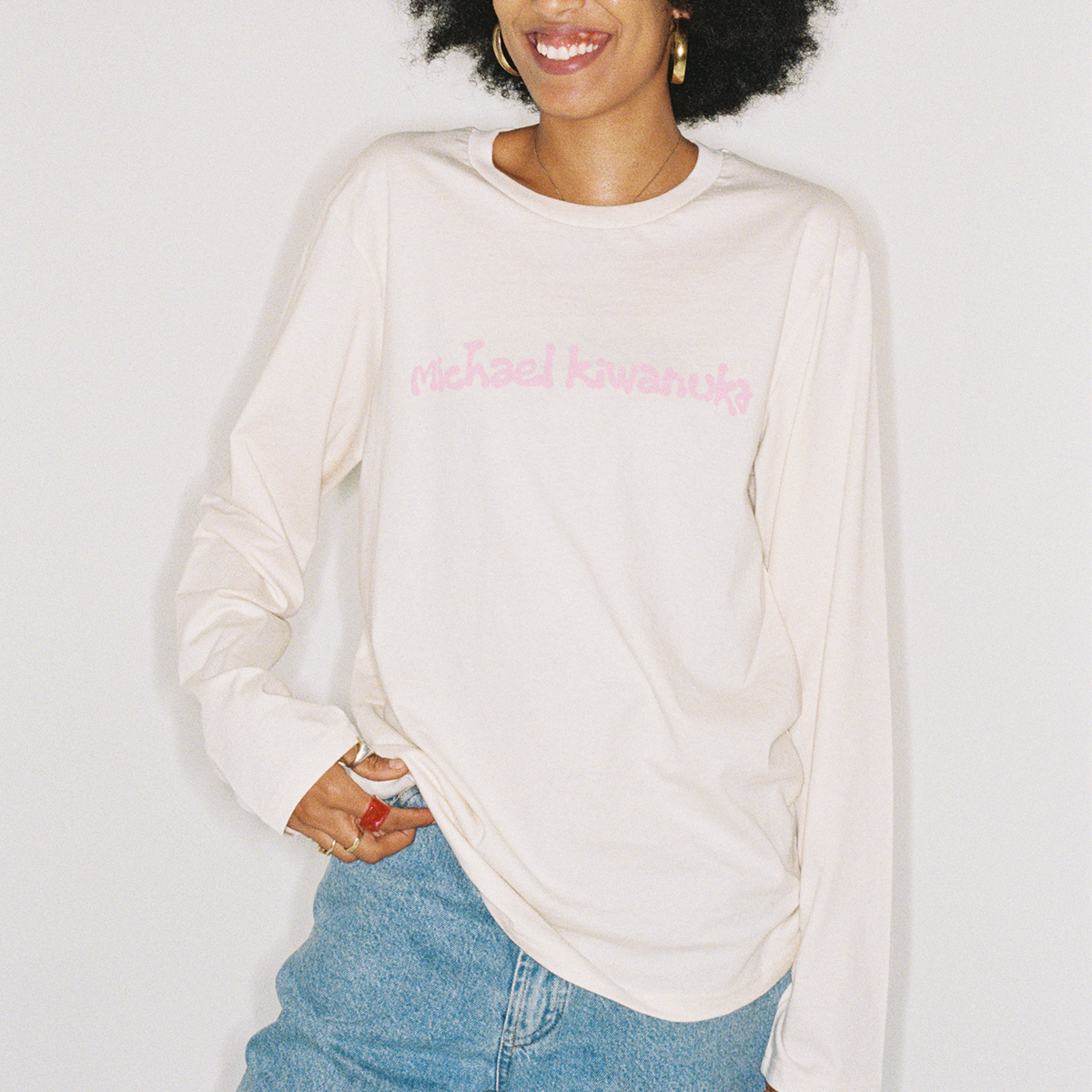 Michael Kiwanuka - FUDGE Frame Long Sleeve T-shirt