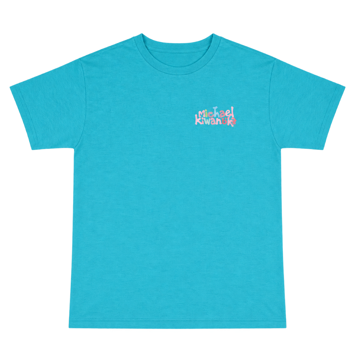 Michael Kiwanuka - FUDGE Teal Logo T-Shirt