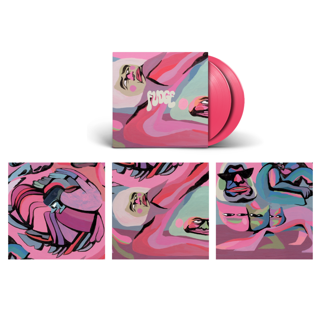 Honeycomb FUDGE: Exclusive Pink 2LP & Lithographic Print Set